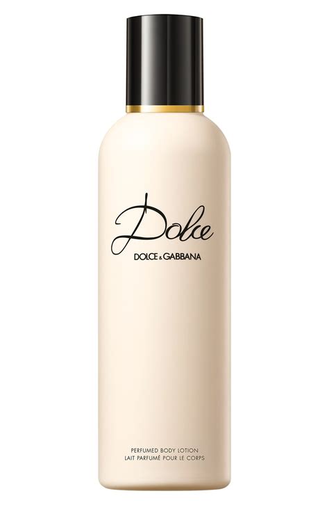 dolce and gabbana body lotion.